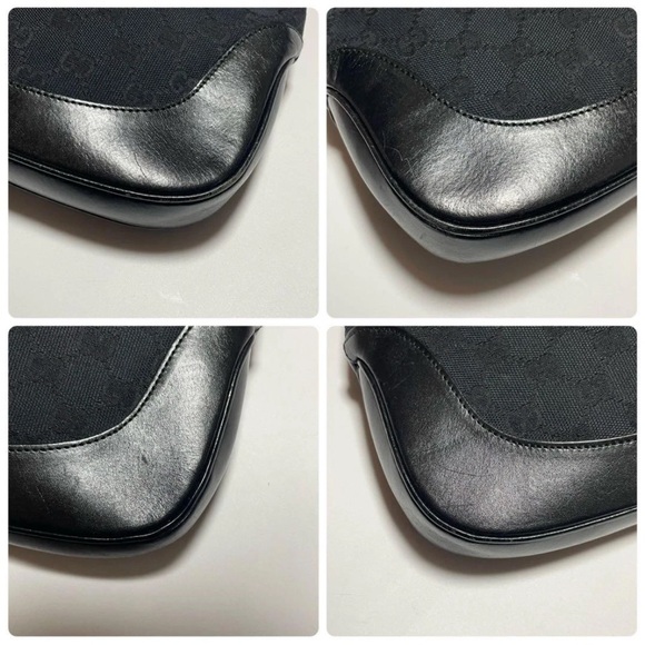 Gucci Black and Gold Shoulder Bag - Picture 5 of 10